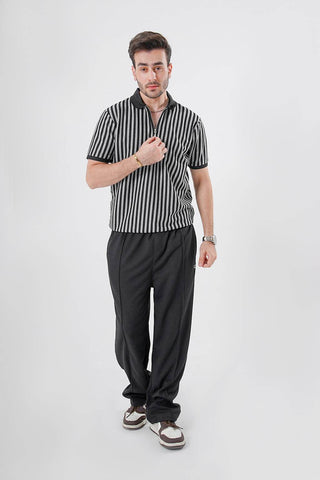 Men’s Black Stretchable Lounge Trousers - Ecowears.pk