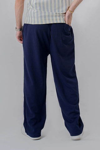 Midnight Navy Premium Trouser – Sleek Comfort and Timeless Style - Ecowears.pk