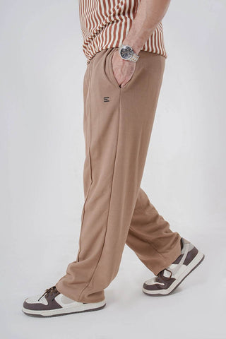 Men’s Relaxed Fit Corduroy Trousers – Caramel Brown - Ecowears.pk