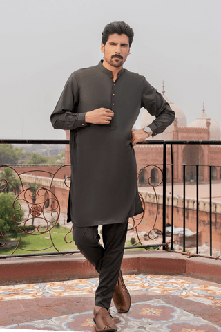 Elegant Dark Green Kurta – A Perfect Choice for Stylish and Comfortable Traditional Wear - Ecowears.pk