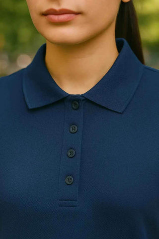 Emerald Polo Slim Dark Blue - Stylish and Comfortable Fit - Ecowears.pk