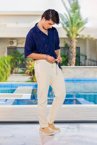 Fawn Flex Relaxed Fit Trouser - Beige Edition - Ecowears.pk