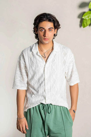 Luxury Embroidered Shirt and Green Trousers for Elegant Style - Ecowears.pk