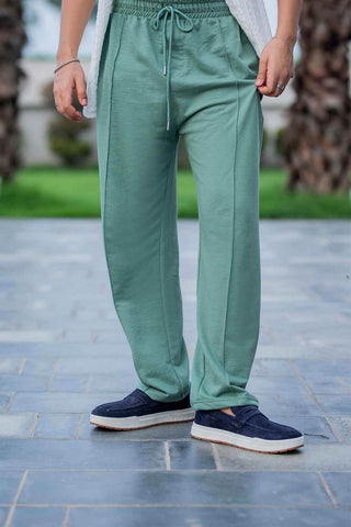 Luxury Embroidered Shirt and Green Trousers for Elegant Style - Ecowears.pk