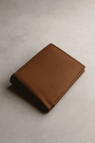 Minimalist RFID Leather Wallet – Slim & Secure Design - Ecowears.pk