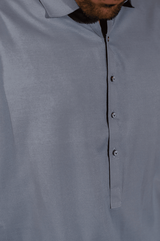 Refined Grey Shalwar Kameez – A Smart and Comfortable Choice for Everyday and Formal Wear - Ecowears.pk