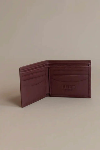 Slim RFID Leather Wallet – Minimalist Bifold in Multiple Colors - Ecowears.pk