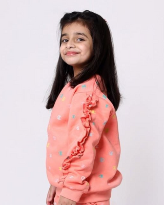 Girls Winter Suit set - Light Pink