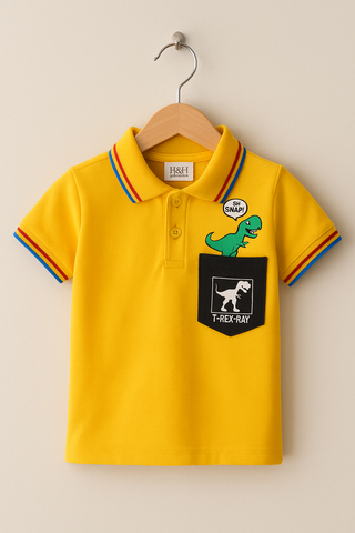 Boys Polo Shirt (Dino)